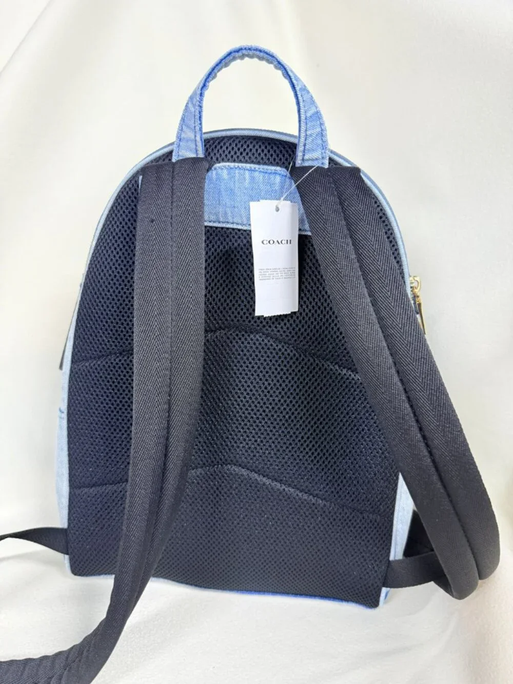 coach Taylor Small Backpack In Loved Denim cef27